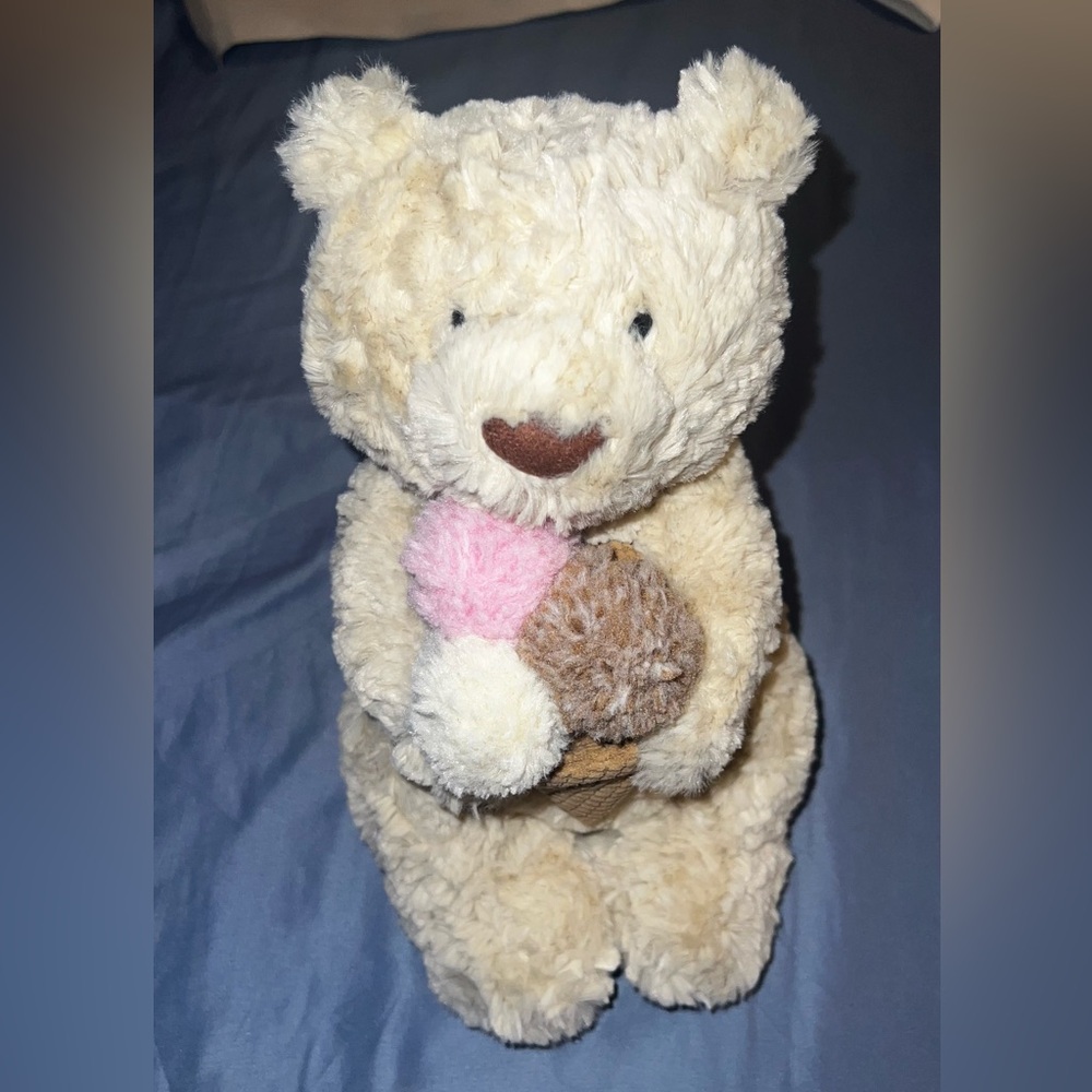 JELLYCAT - BART BEAR WITH ICE CREAM (NYC EXCLUSIVE)
